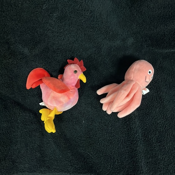 Vintage Beanie Babies Strut and Inky - Picture 3 of 4